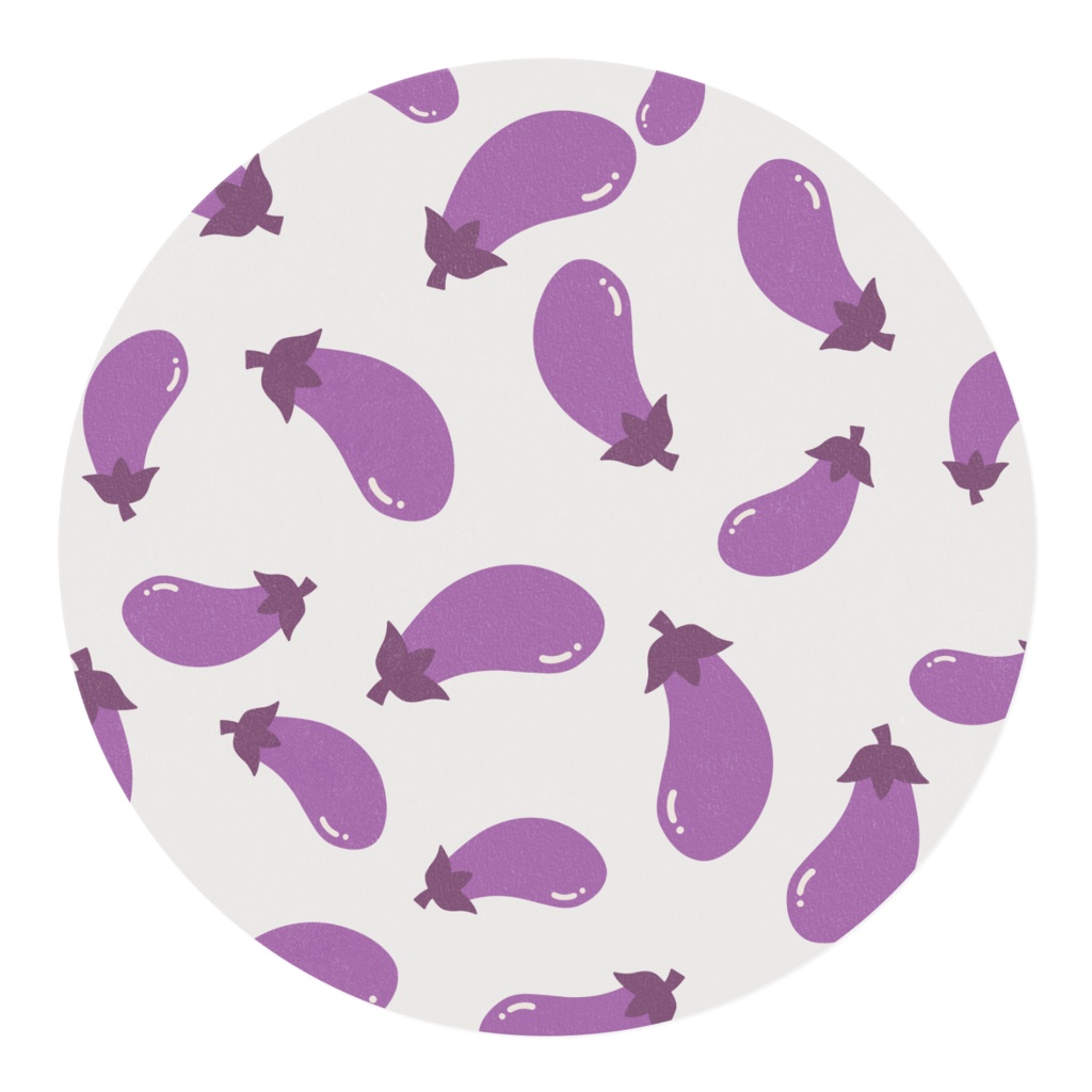 ナスのマスキングテープ