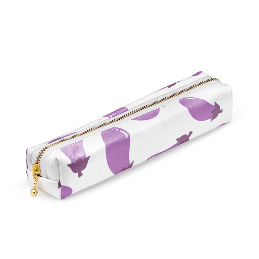 ナスのペンケース