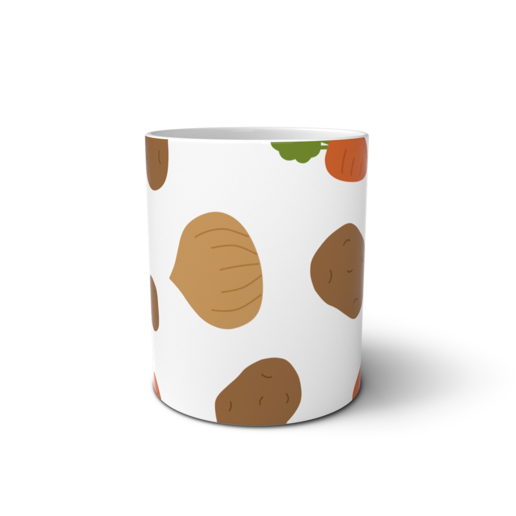 カレーな野菜のマグカップ