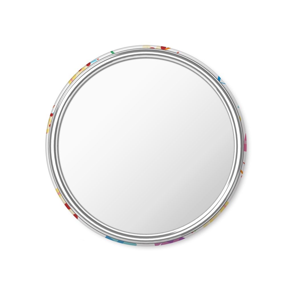 誕生日の缶ミラー