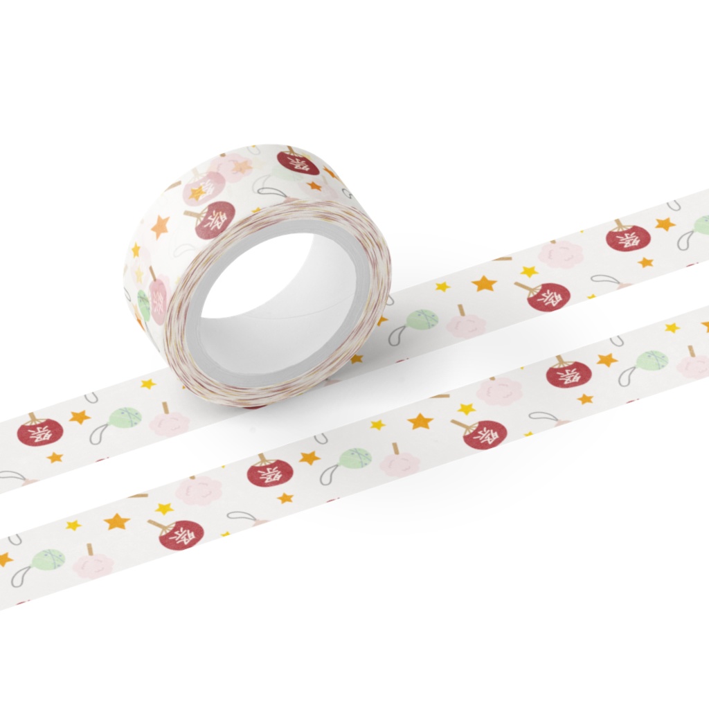 おまつりのマスキングテープ