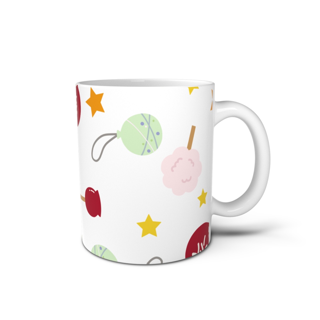 おまつりのマグカップ