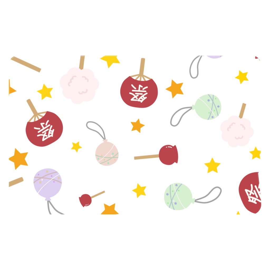 おまつりのICカードステッカー