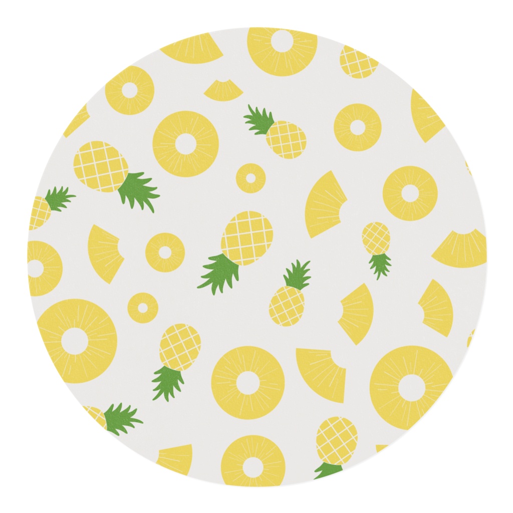 パイナップルのマスキングテープ