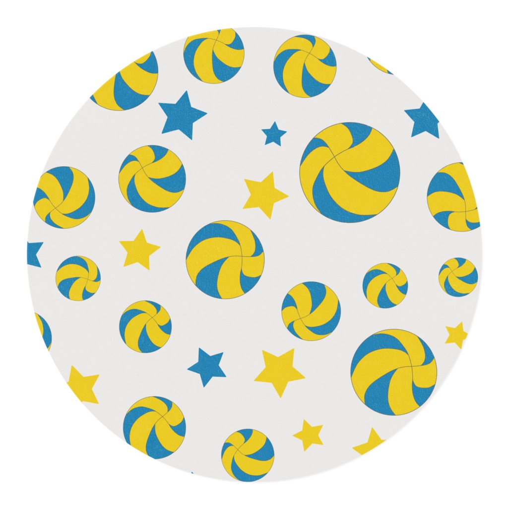 バレーボールのマスキングテープ