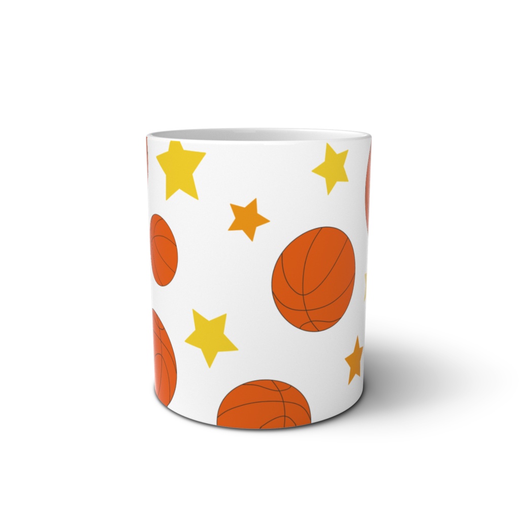 バスケットボールのマグカップ