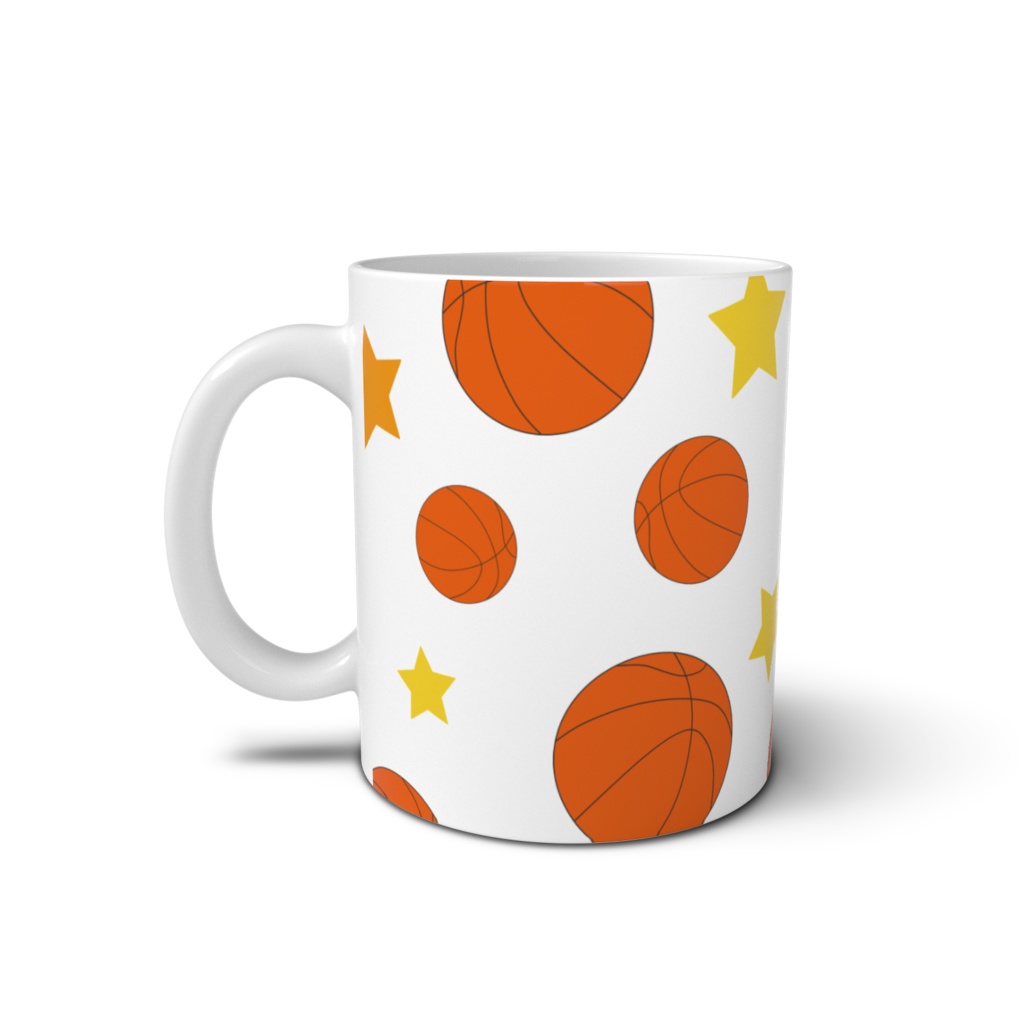 バスケットボールのマグカップ