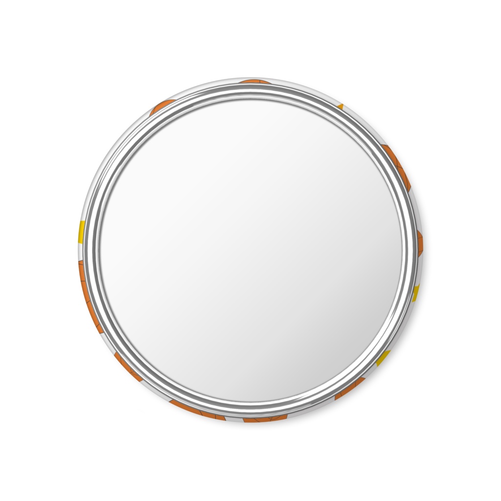 バスケットボールの缶ミラー