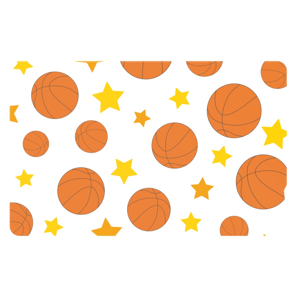 バスケットボールのICカードステッカー