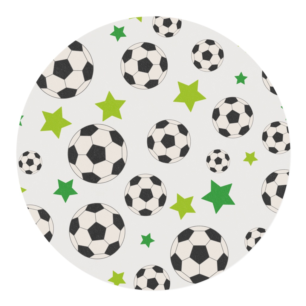 サッカーボールのマスキングテープ