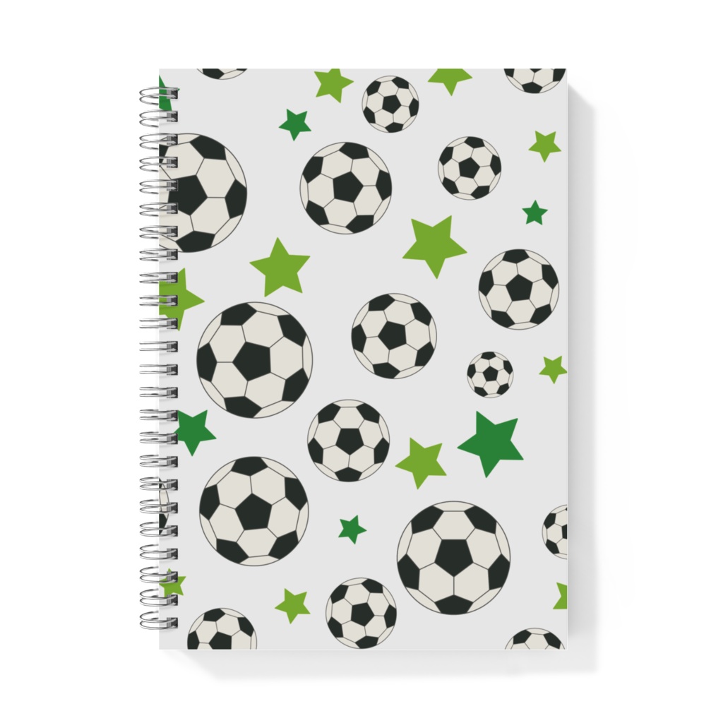 サッカーボールのノート