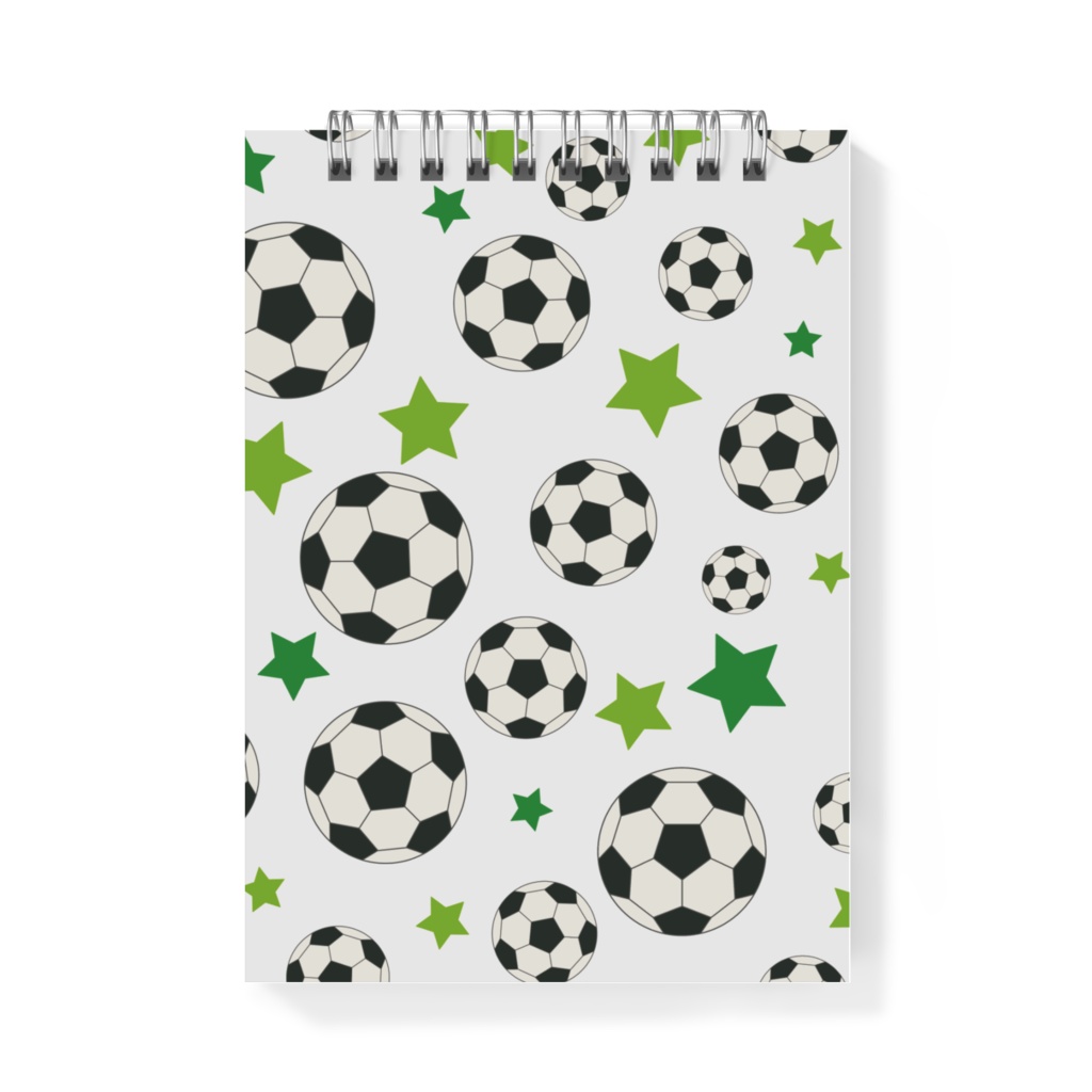 サッカーボールのメモ帳