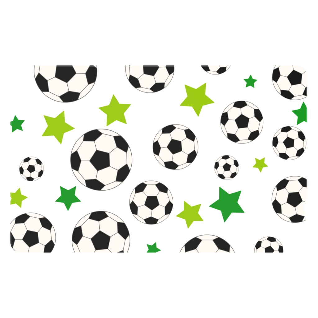 サッカーボールのICカードステッカー