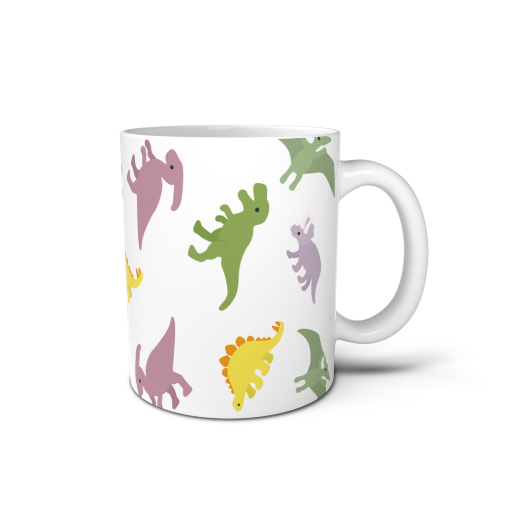 恐竜のマグカップ