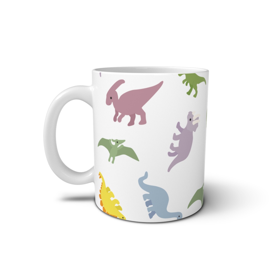 恐竜のマグカップ