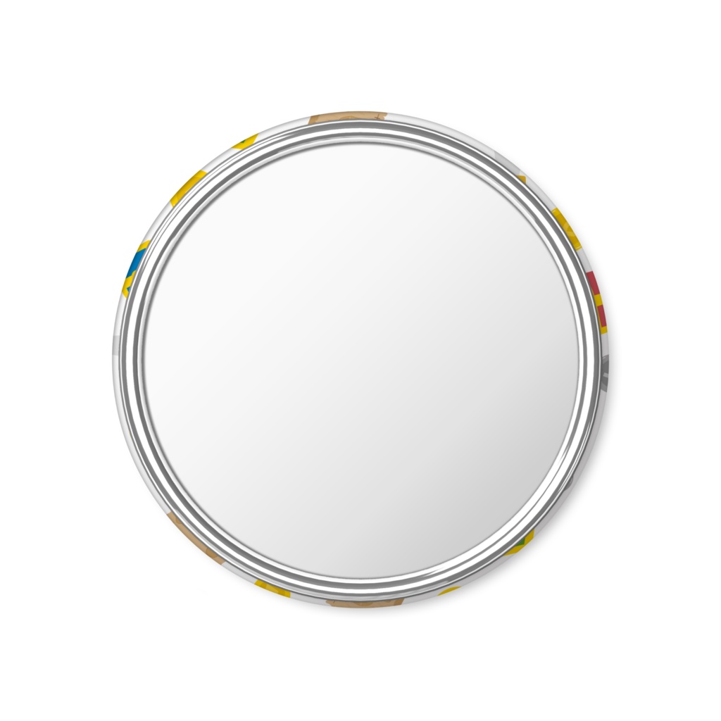 ゲームの缶ミラー