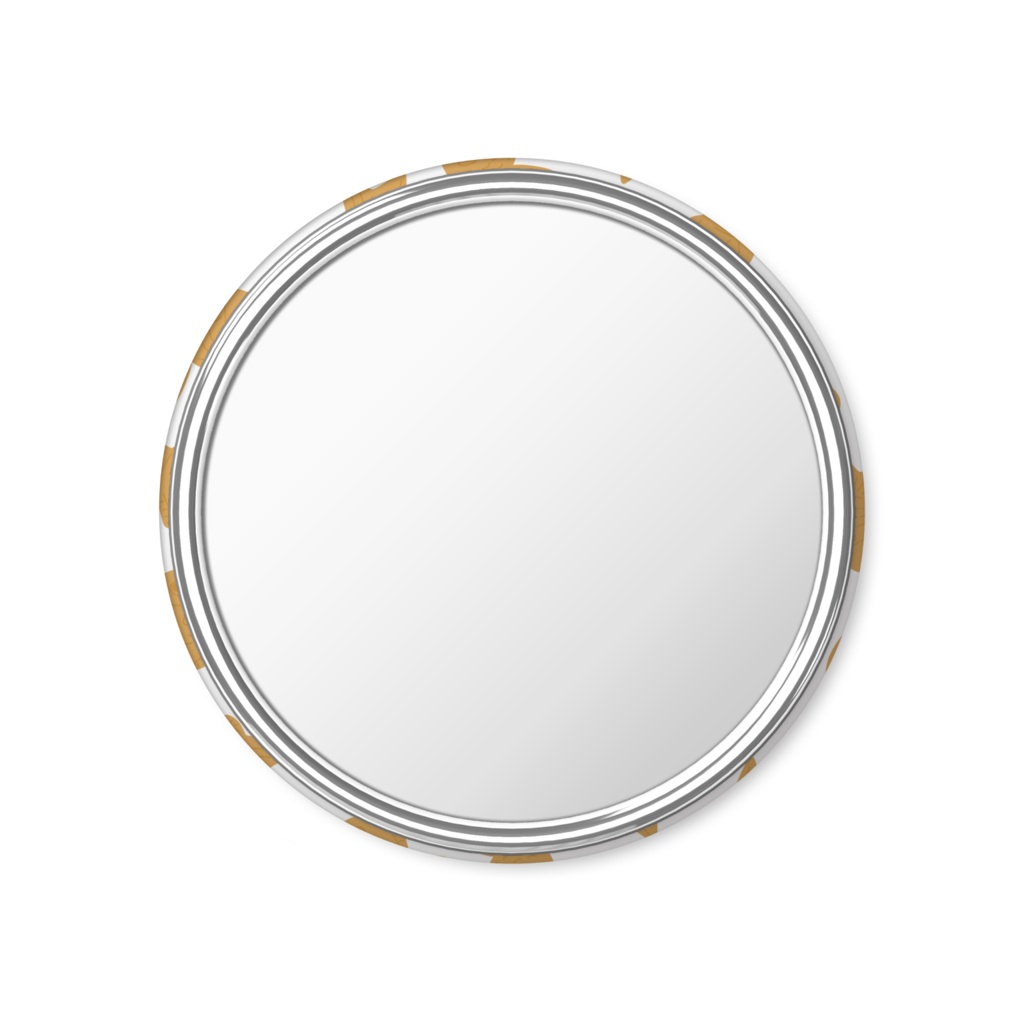 タイヤキの缶ミラー