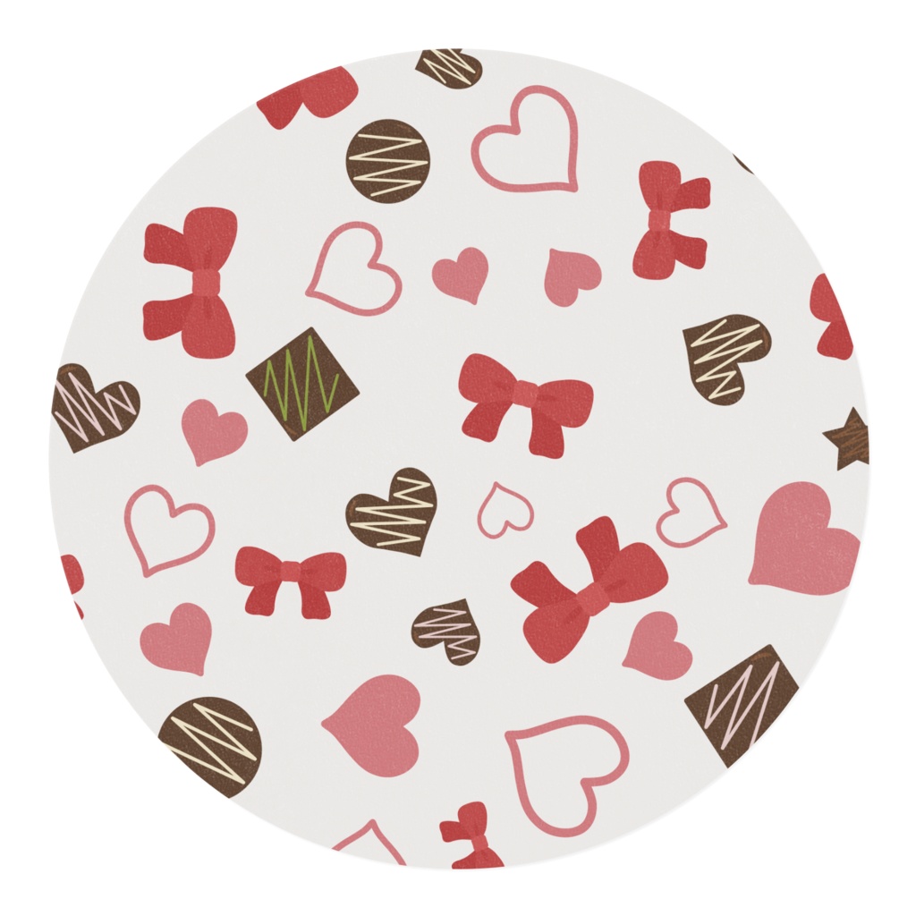 バレンタインのマスキングテープ