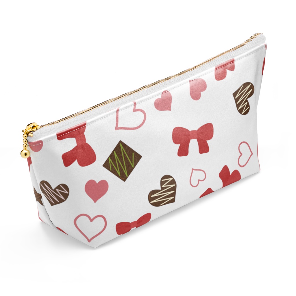 バレンタインのポーチ