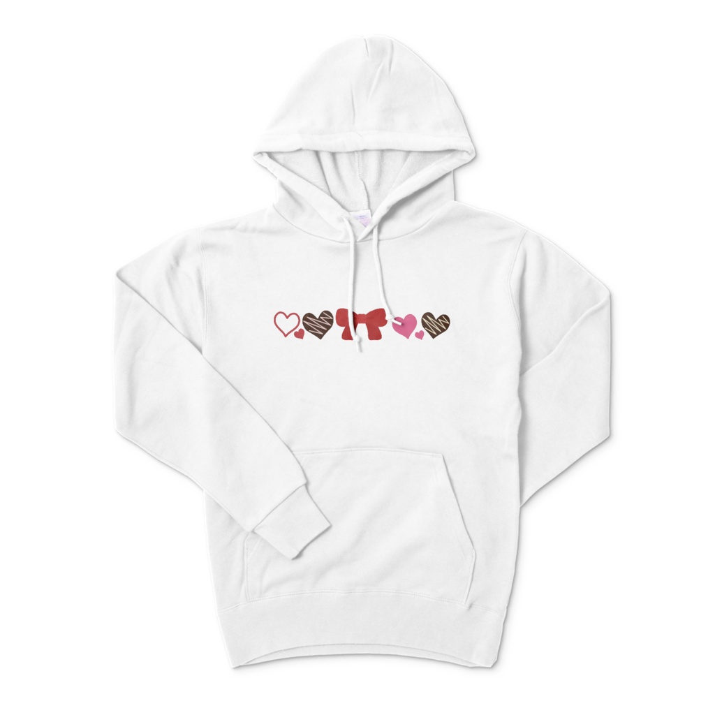 バレンタインのパーカー