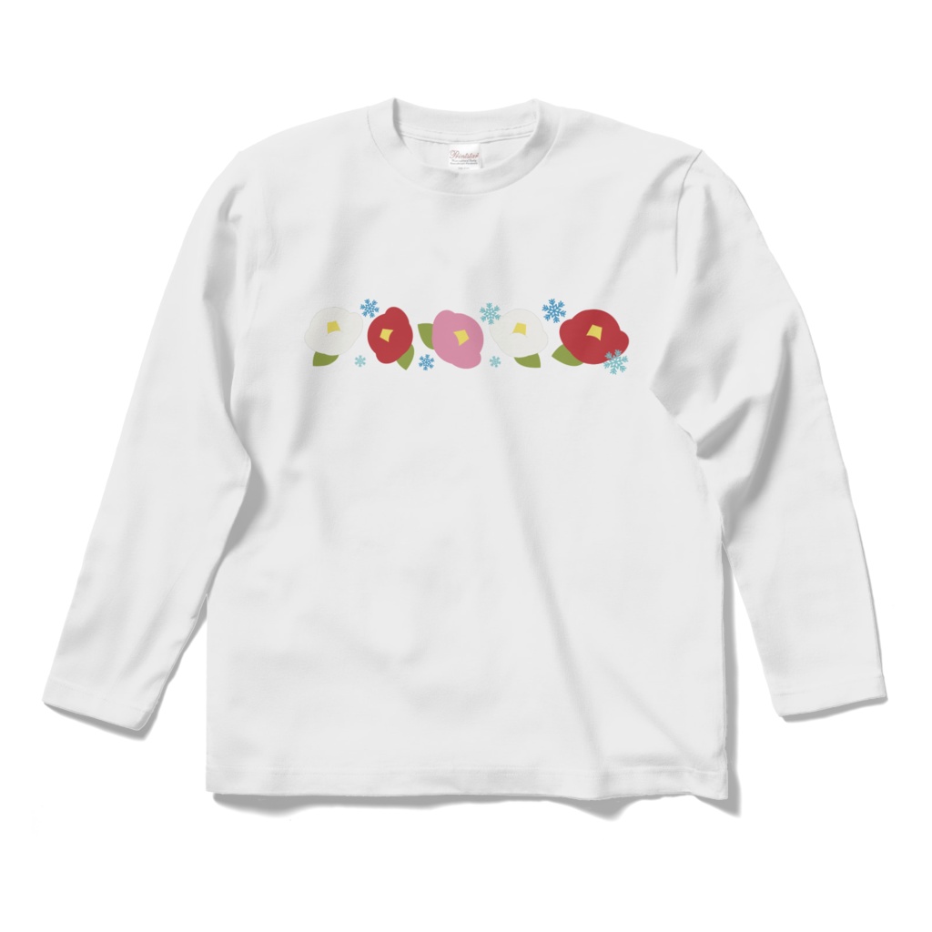ツバキのロングスリーブTシャツ