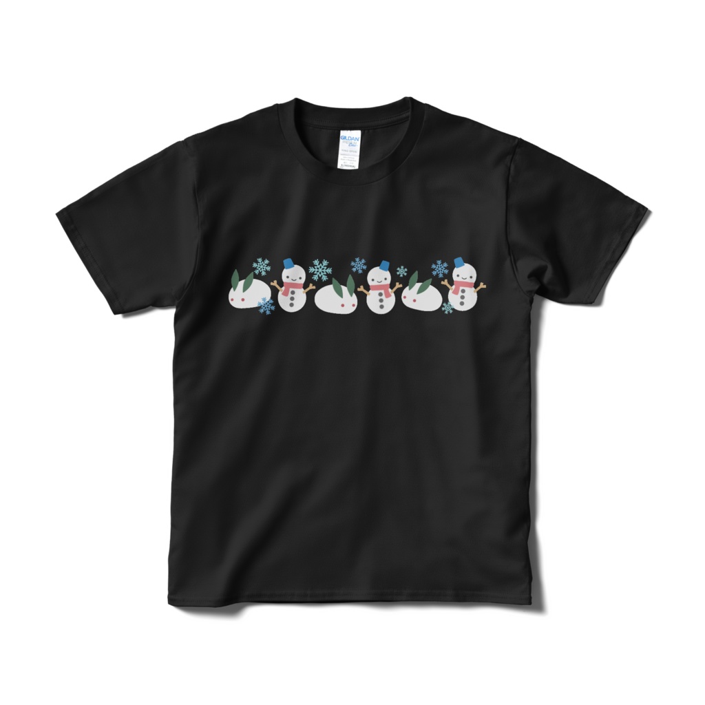雪だるまのTシャツ