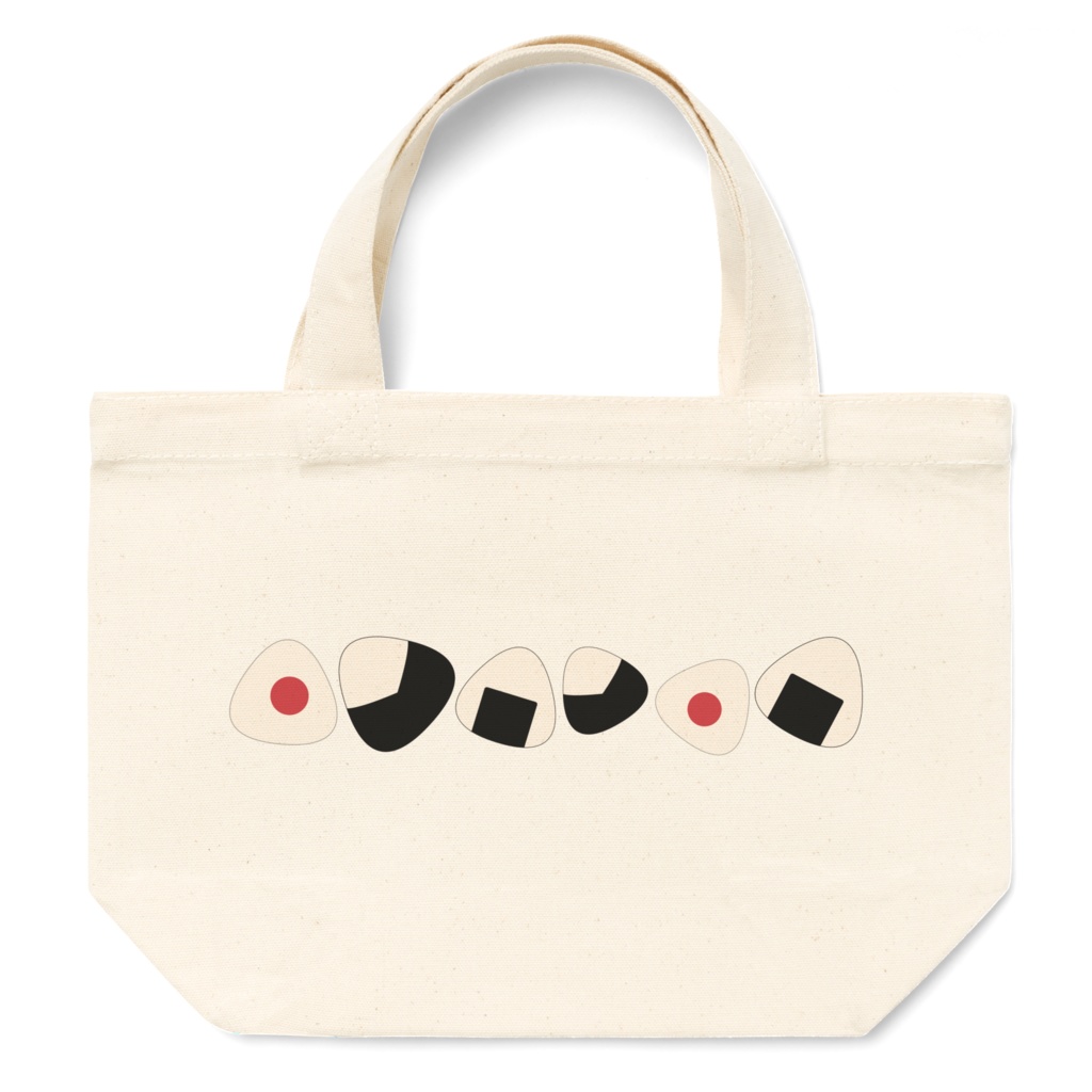 おにぎりのトートバッグ