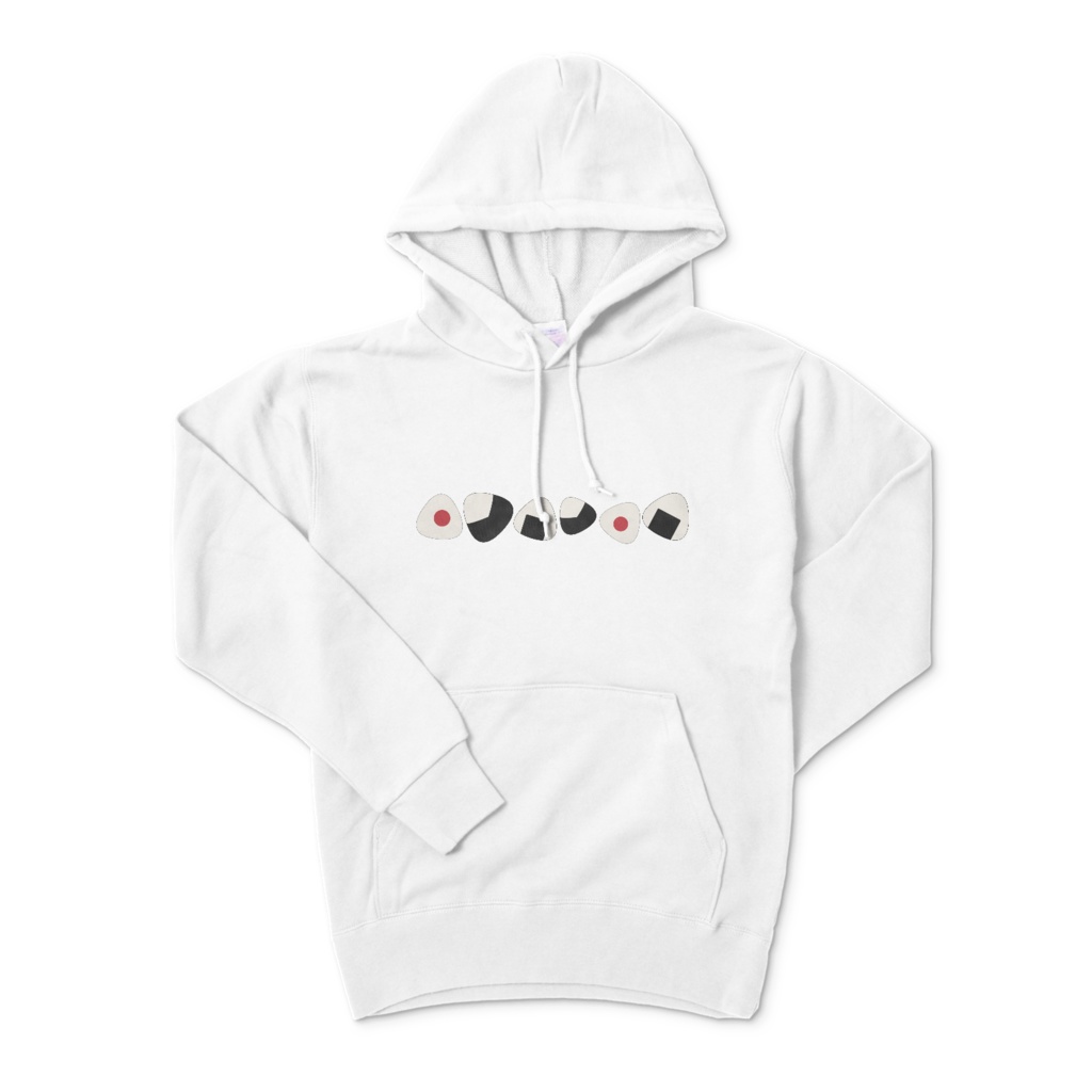 おにぎりのパーカー