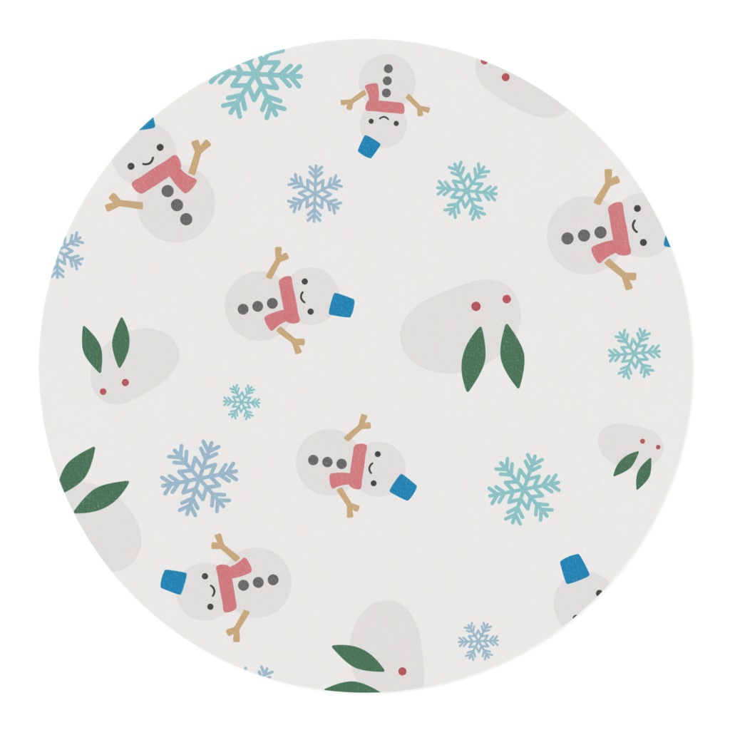 雪だるまのマスキングテープ