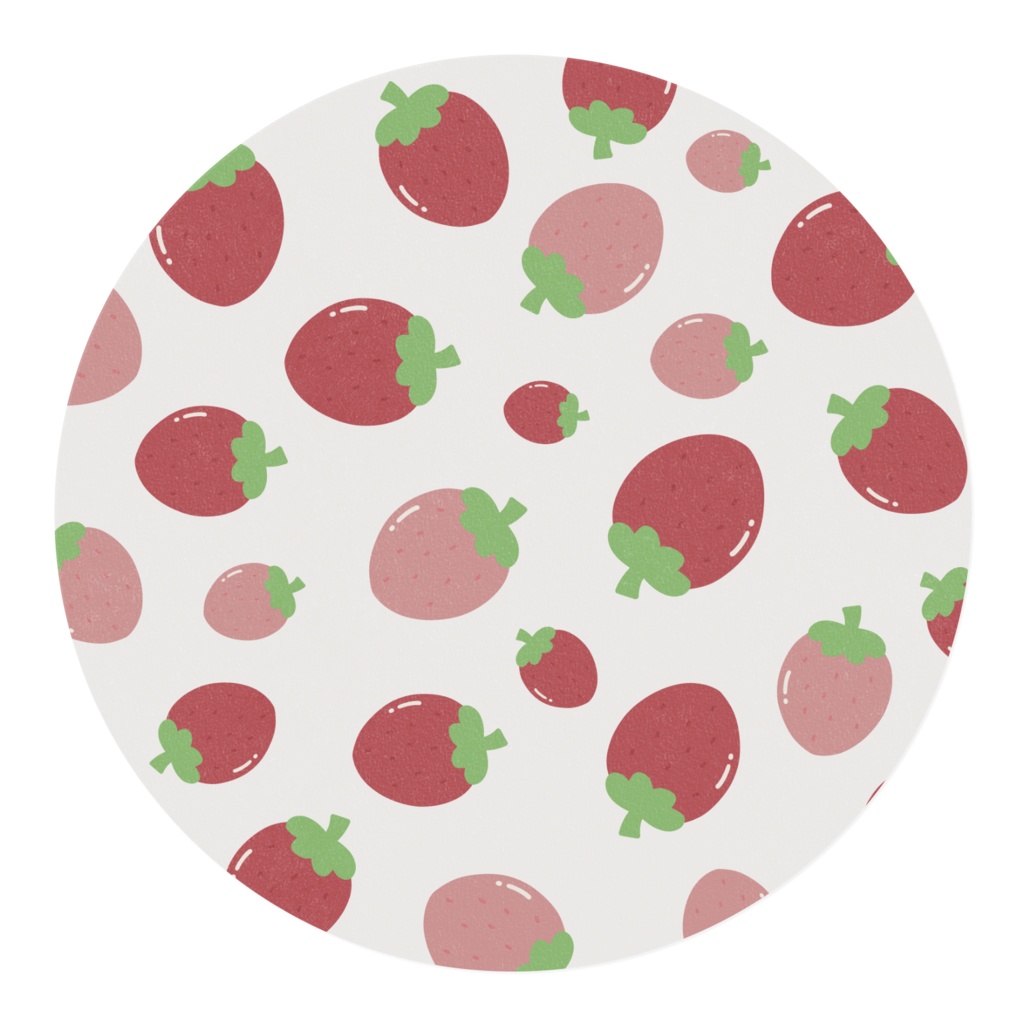 イチゴのマスキングテープ