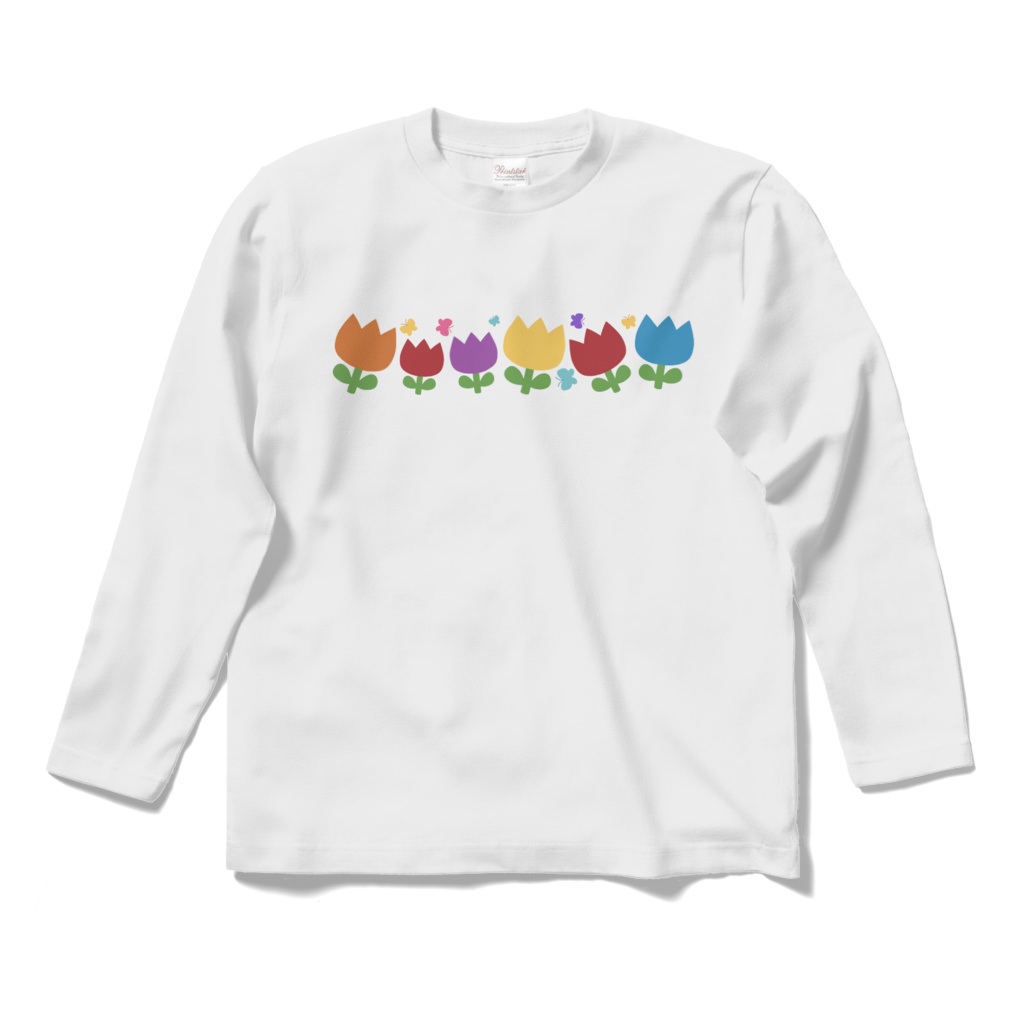 チューリップのロングスリーブTシャツ