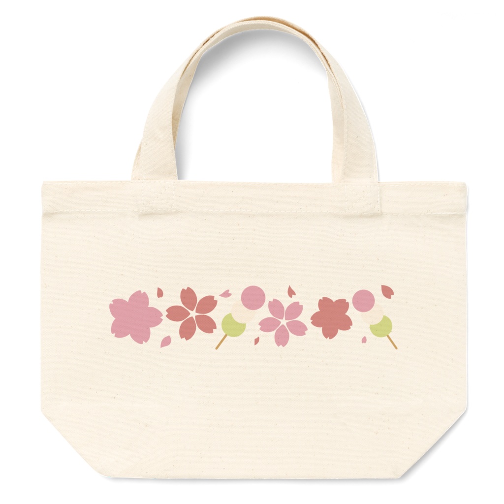 お花見のトートバッグ