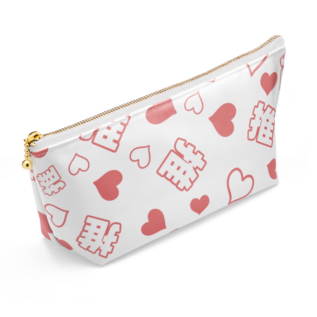 赤色の推しのポーチ