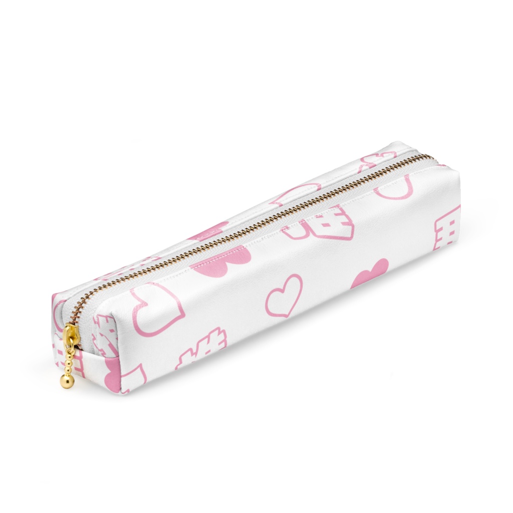ピンク色の推しのペンケース