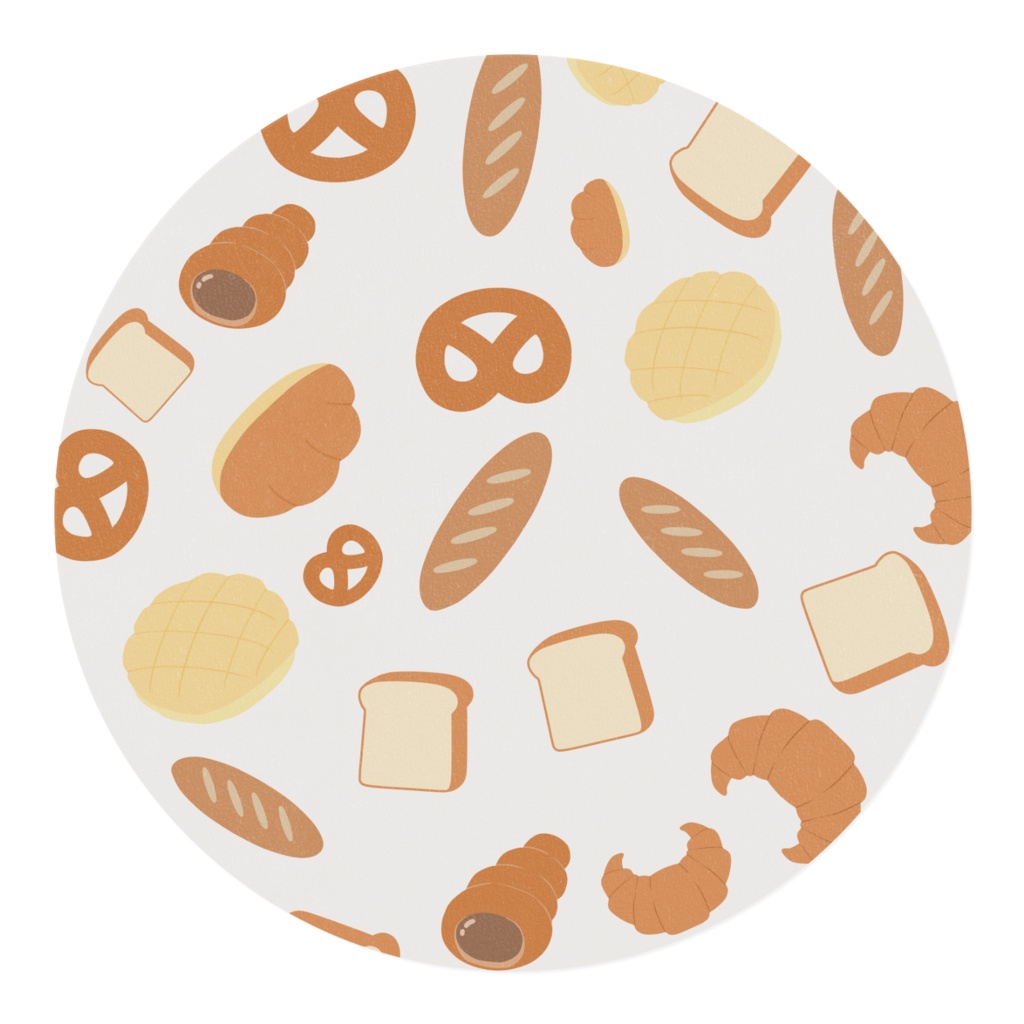 いろいろパンのマスキングテープ