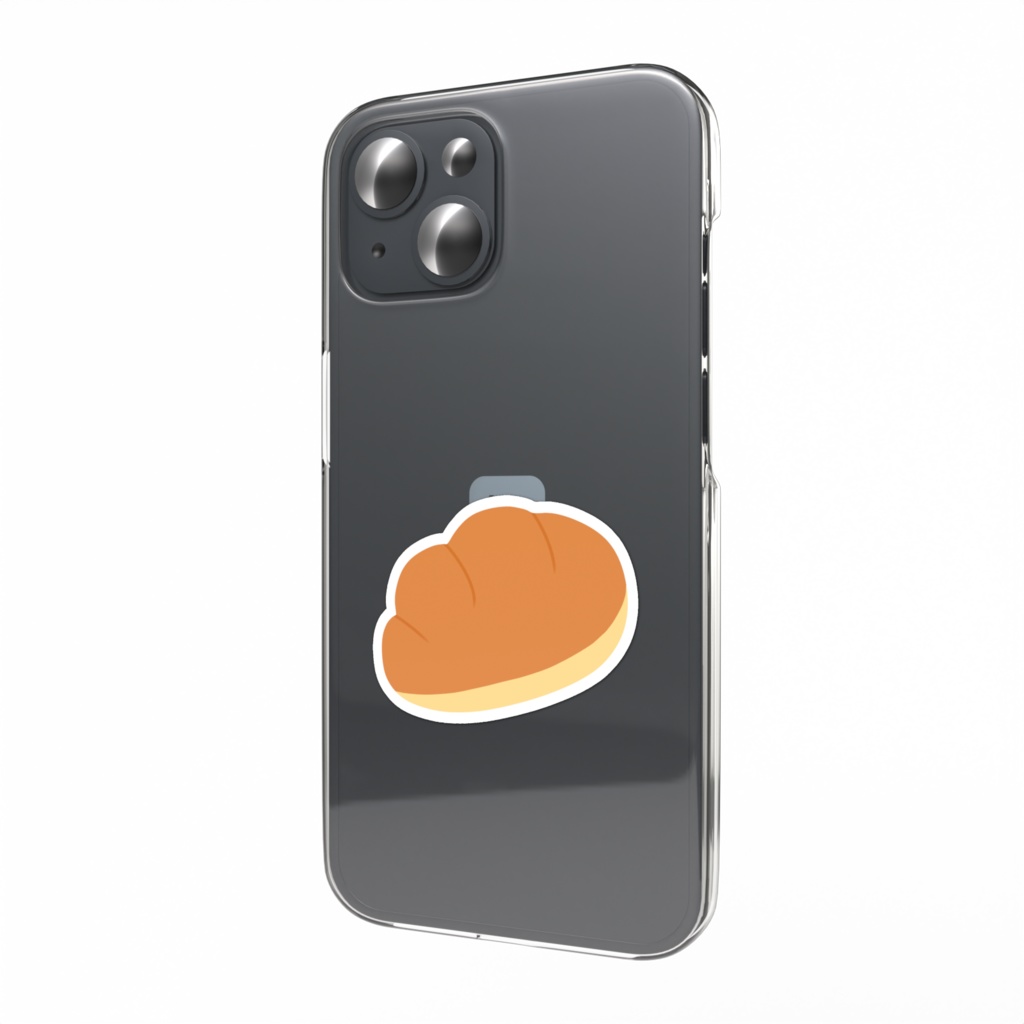 ロールパンのスマホステッカー