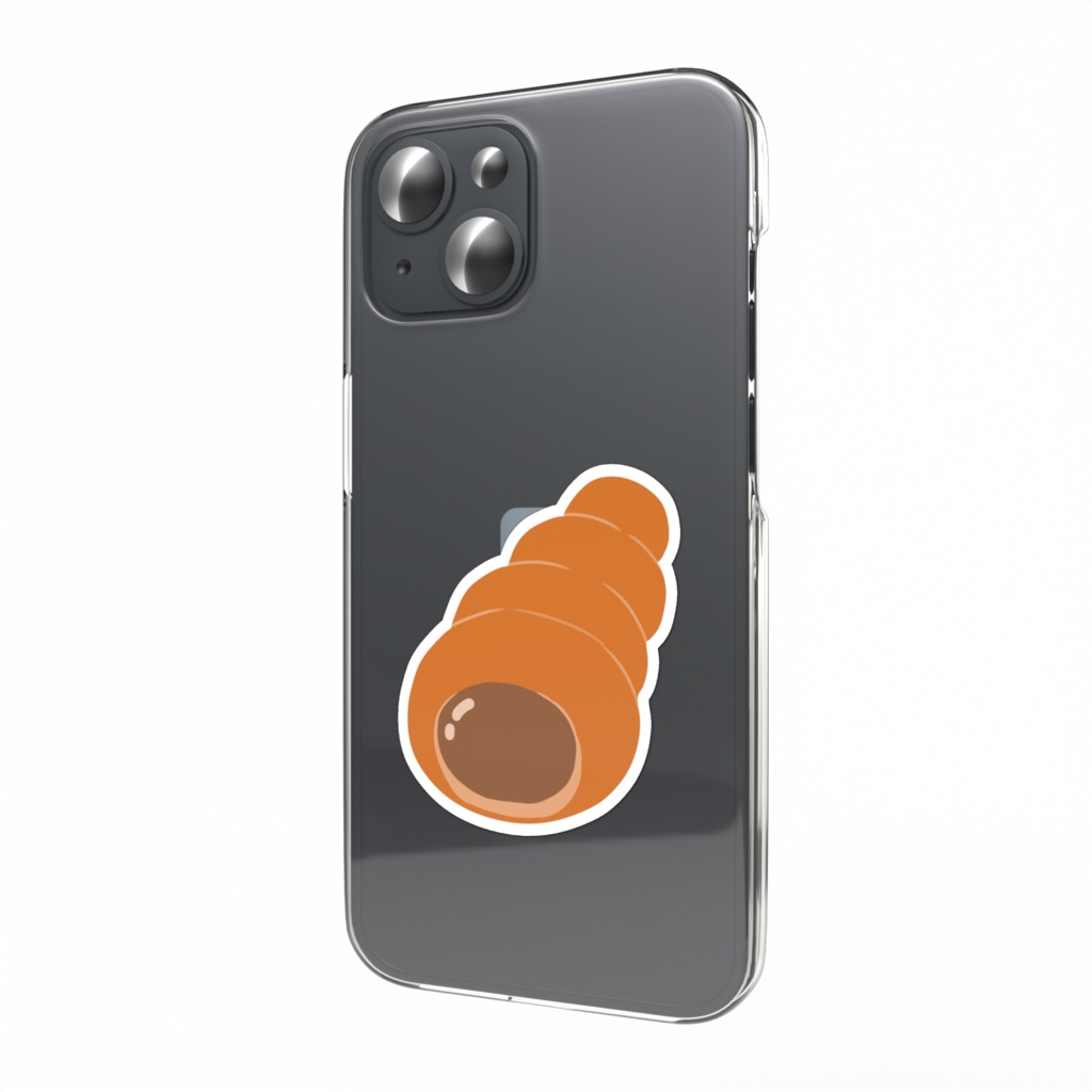 チョココロネのスマホステッカー