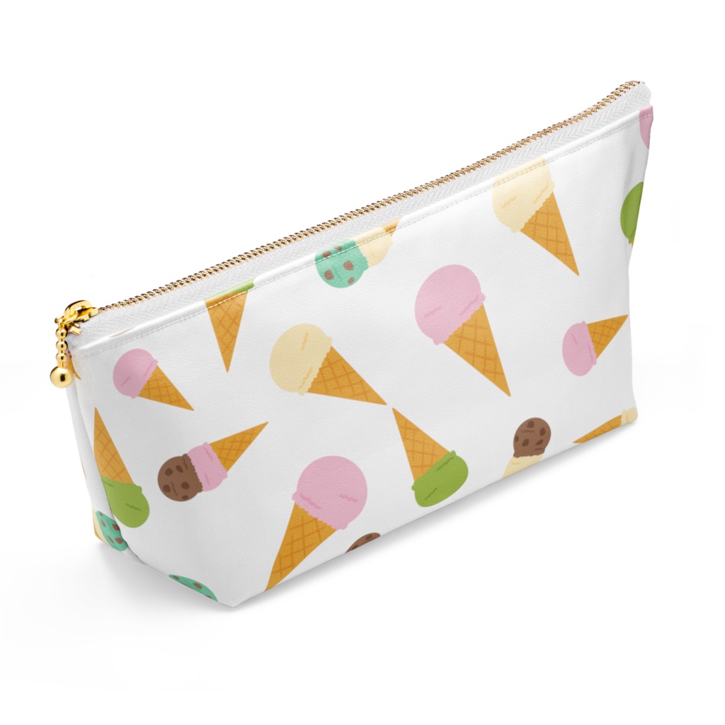 アイスクリームのポーチ