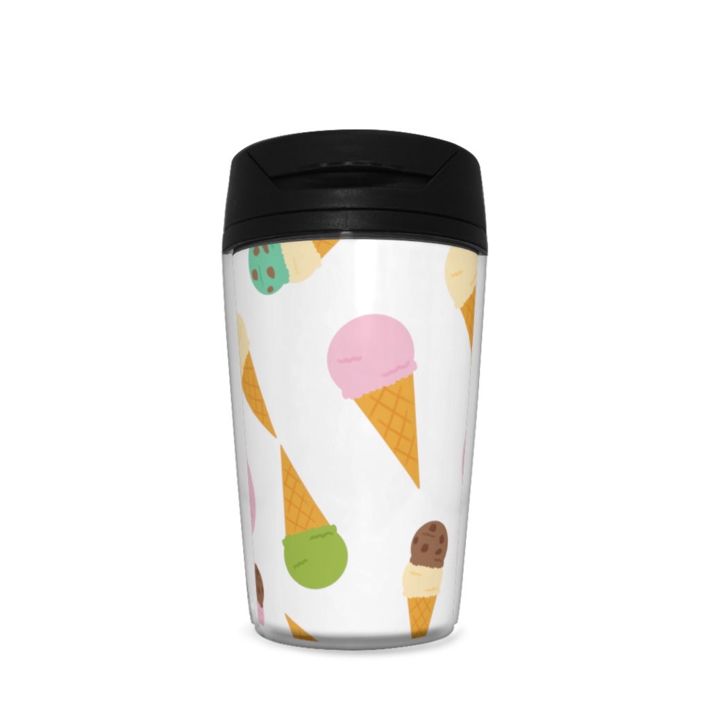 アイスクリームのタンブラー