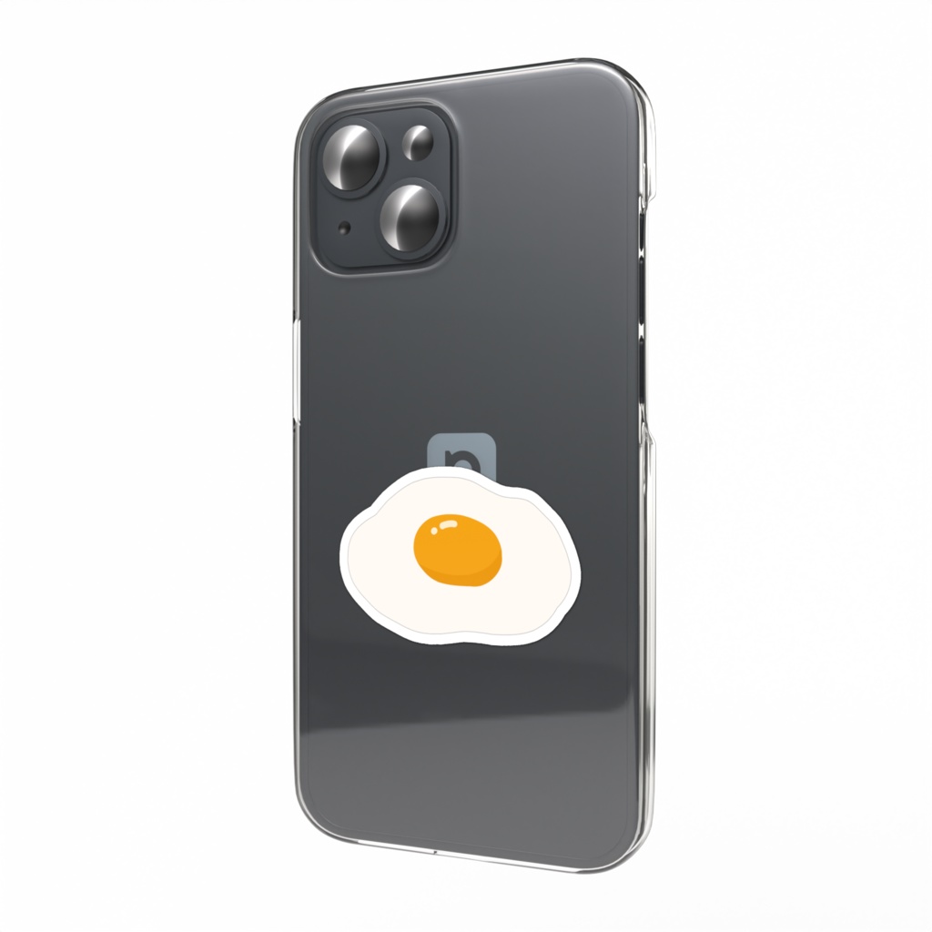 目玉焼きのスマホステッカー