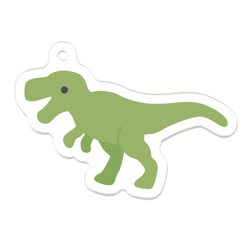 ティラノサウルスのアクリルキーホルダー