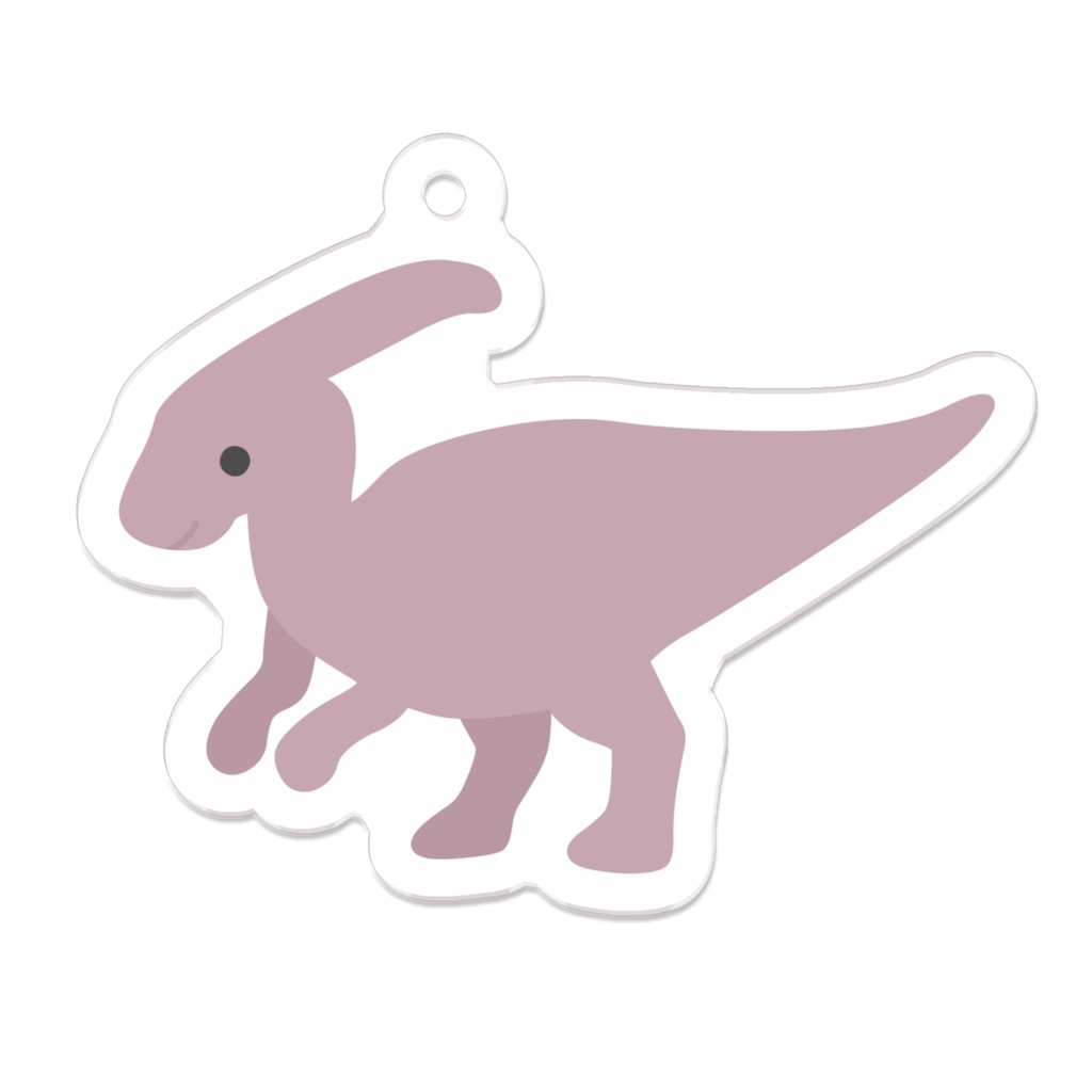 パラサウロロフスのアクリルキーホルダー