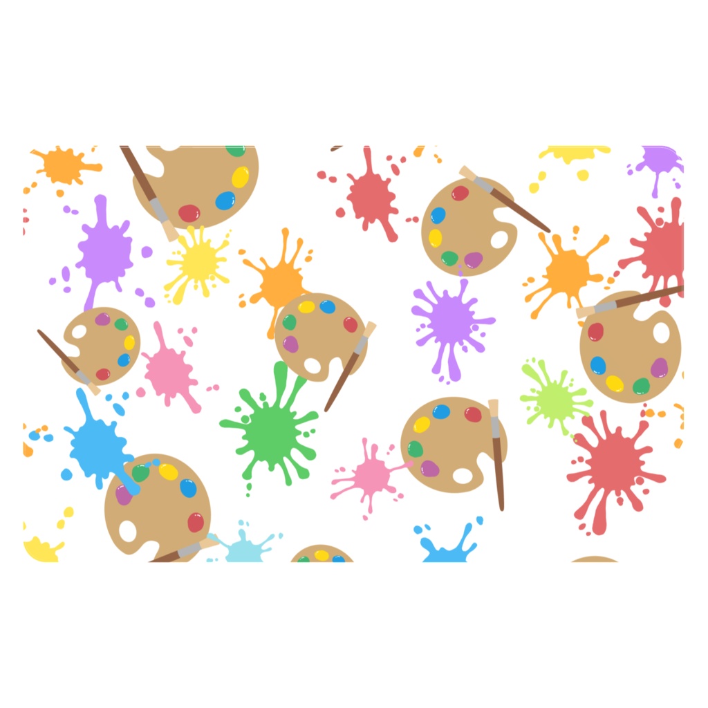 絵具のICカードステッカー