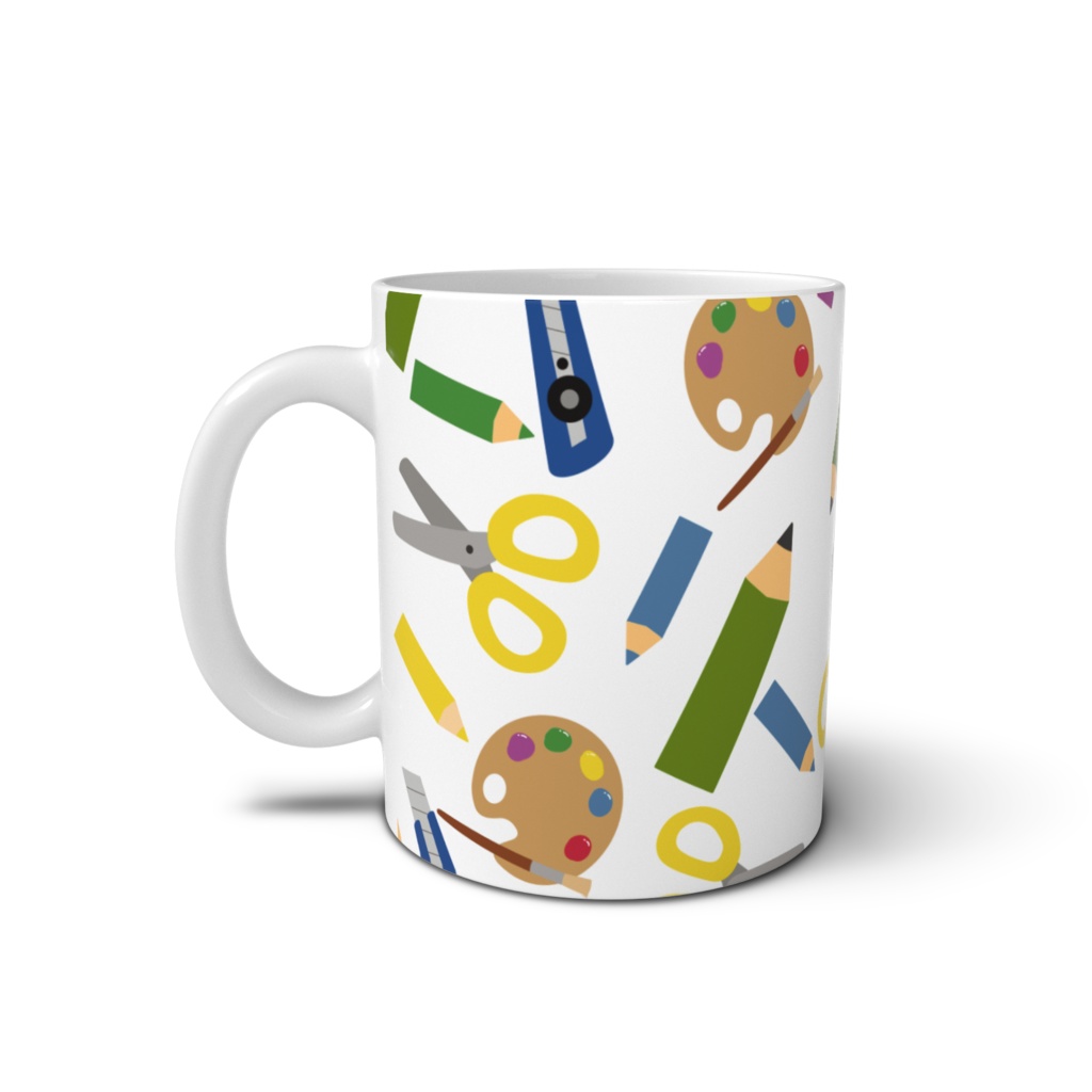 文房具のマグカップ