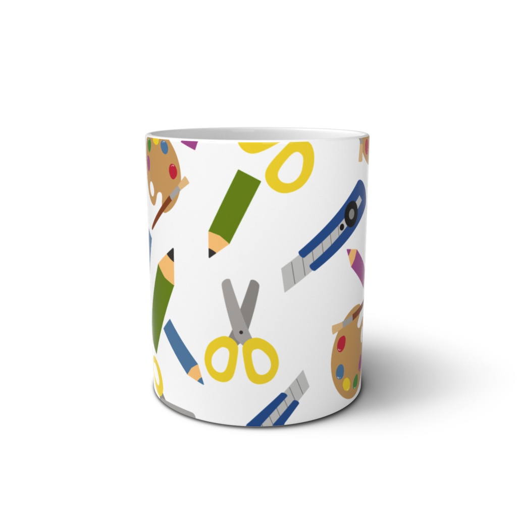 文房具のマグカップ