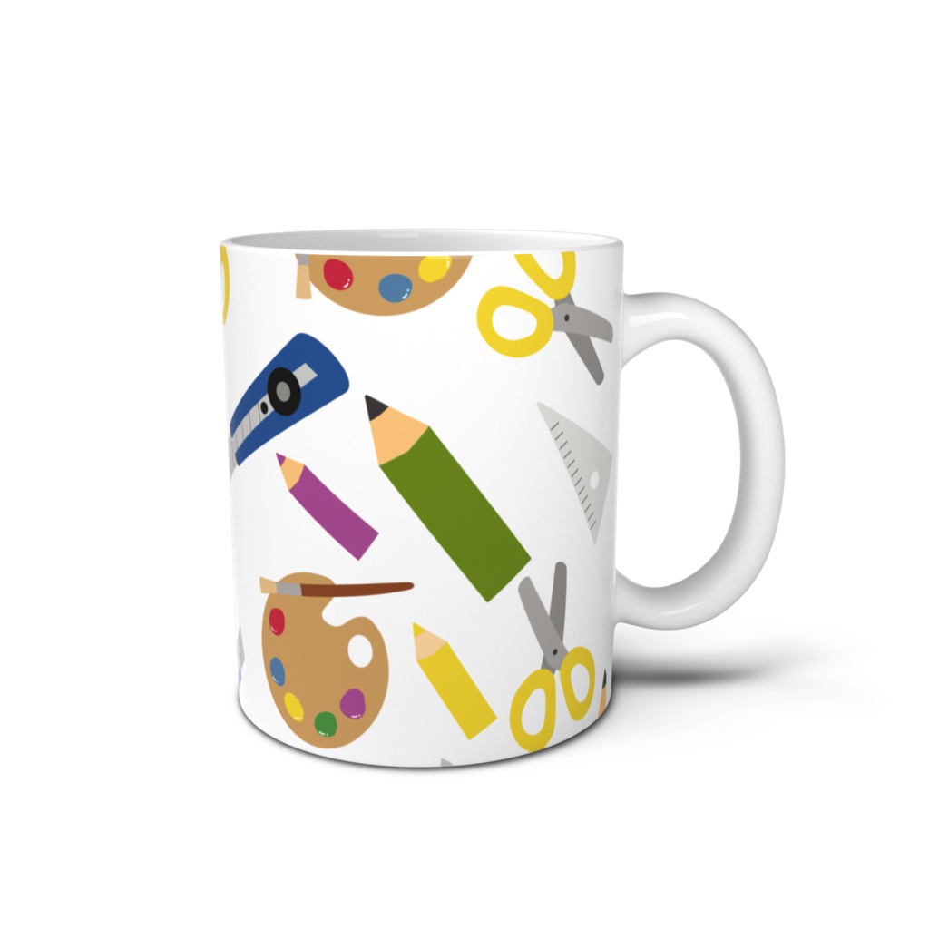 文房具のマグカップ