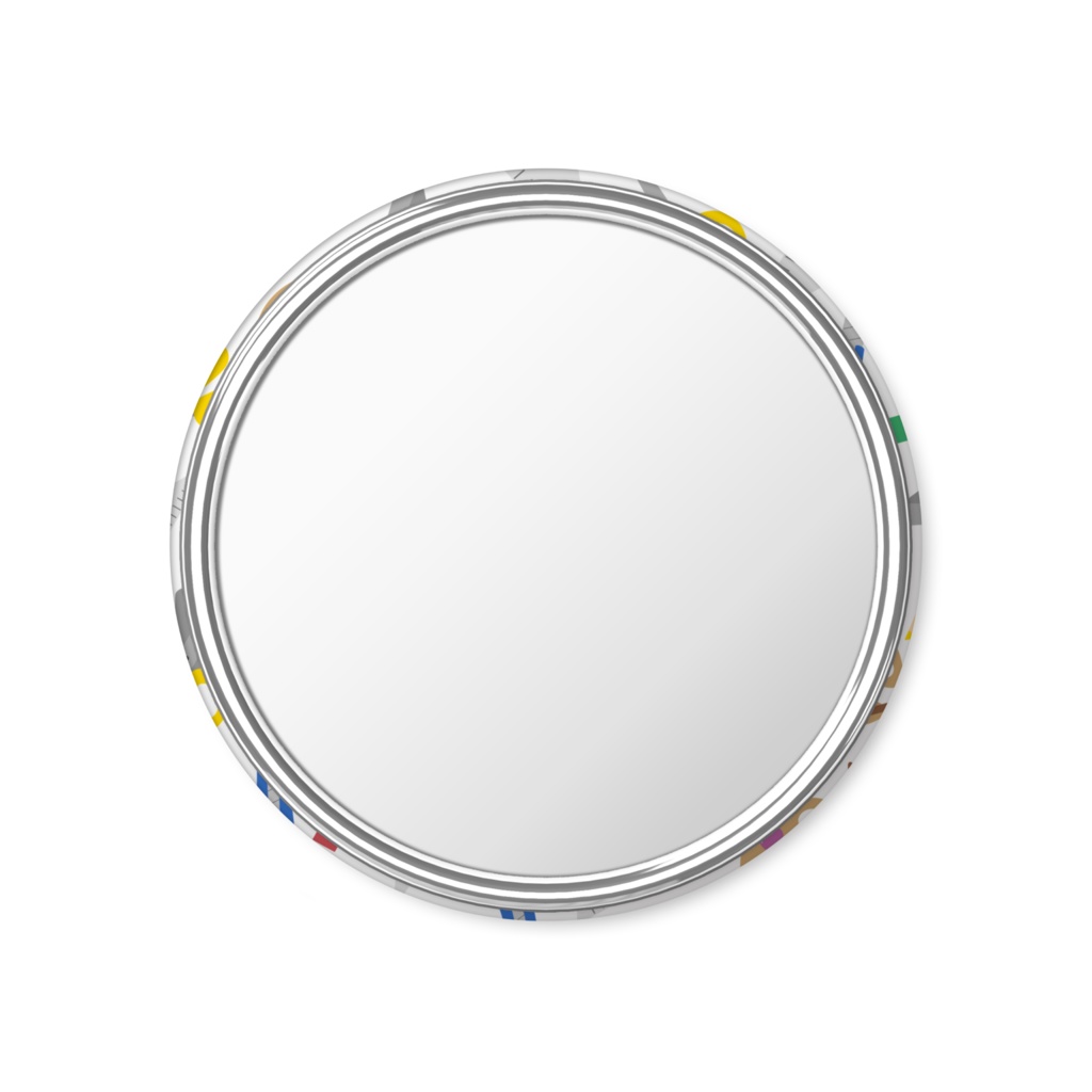 文房具の缶ミラー