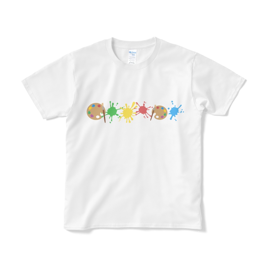 絵具のTシャツ