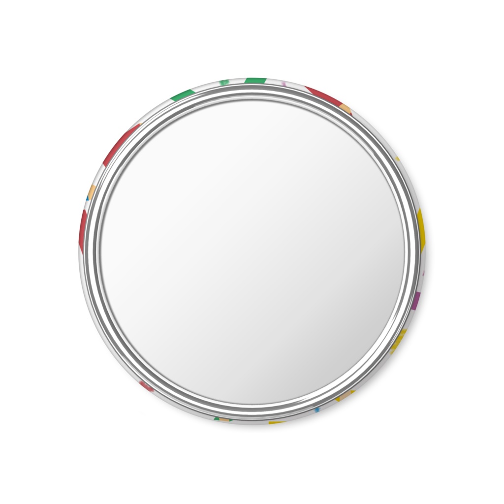 色鉛筆の缶ミラー