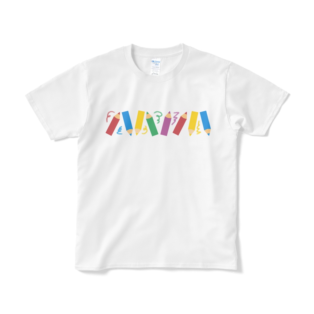 色鉛筆のTシャツ